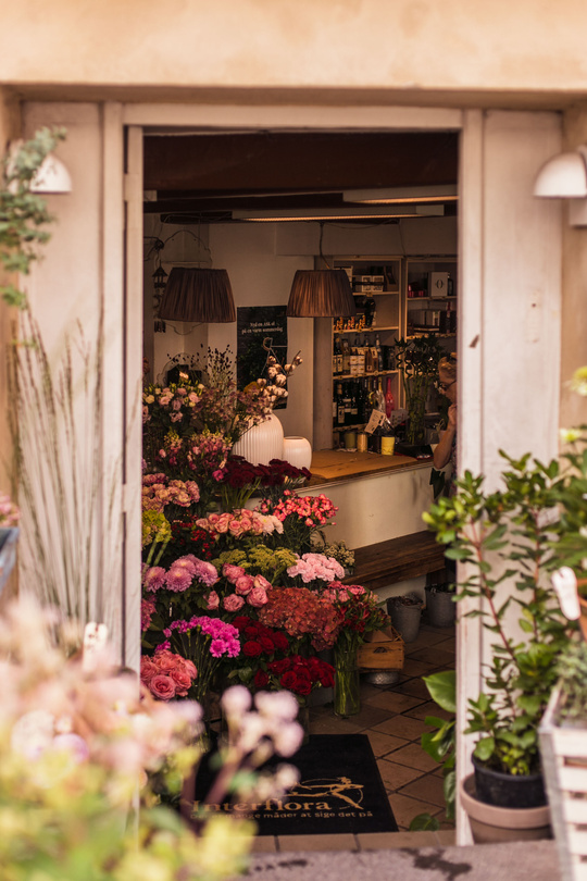 Selective Focus Photography of Flower Shop